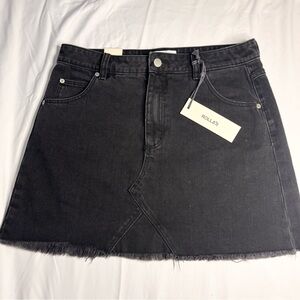 ROLLA'S Black high rise A-line Claudia skirt